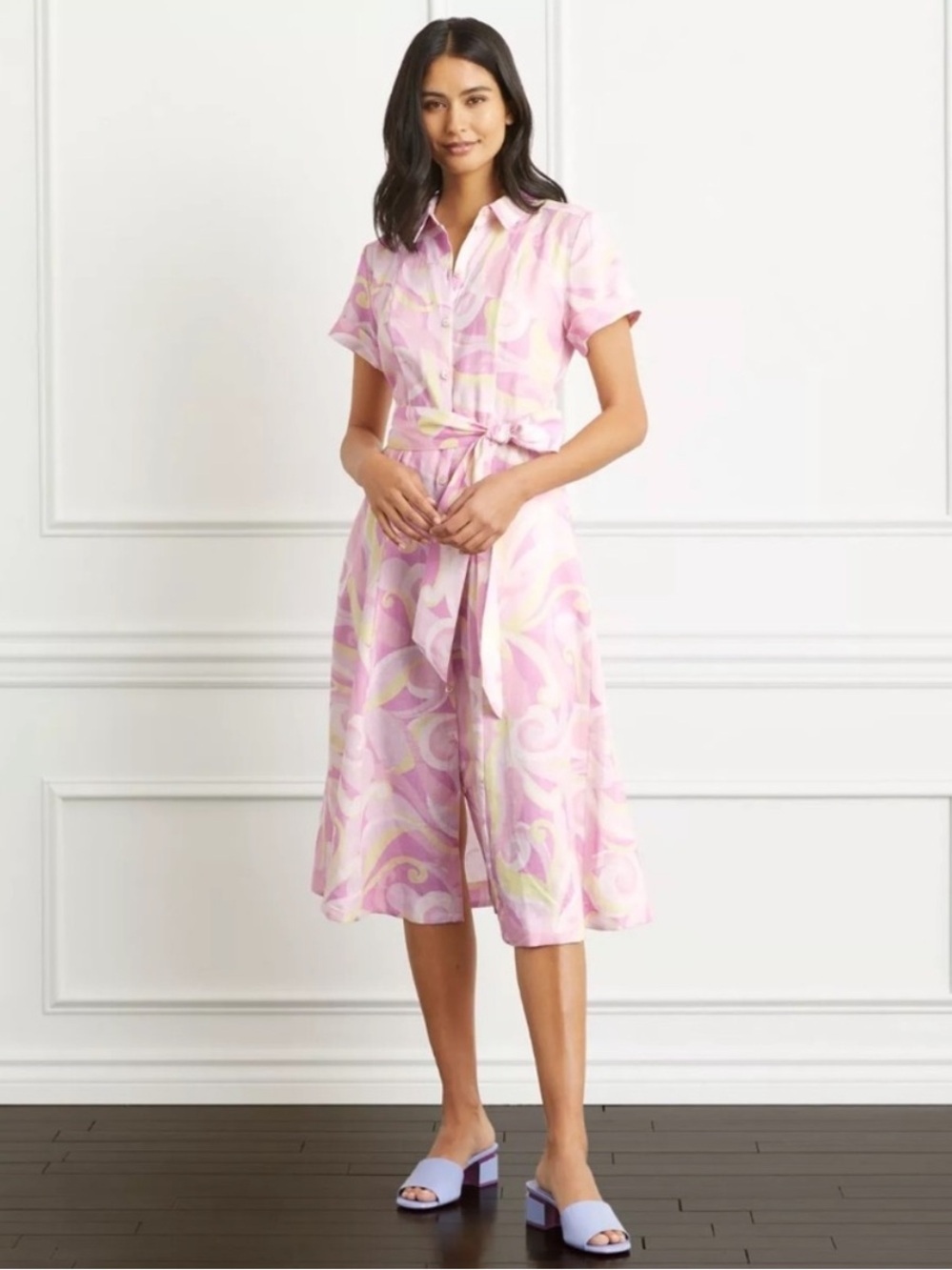 Hill House The Lilly Shirtdress in Candy Kaleidoscope